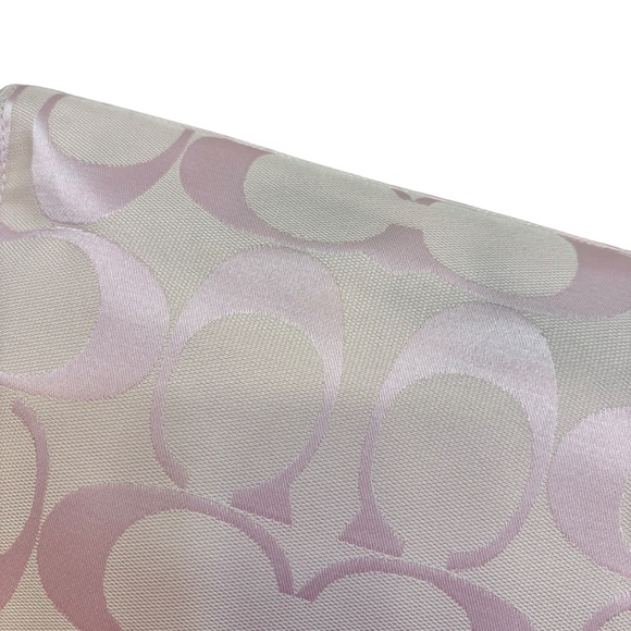 Coach F14659 Leah Signature pink Tote bag - Picture 8 of 15
